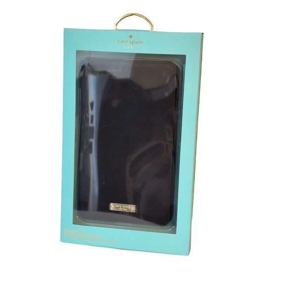 Kate Spade Samsung Galaxy Tab A Nook Folio Case Black NEW in Package - Picture 8 of 8